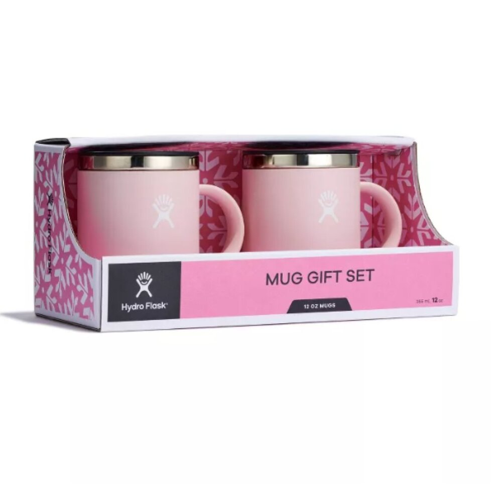 Hydro Flask 2pc Coffee Mug Set Pink 12 oz - Picture 6 of 8